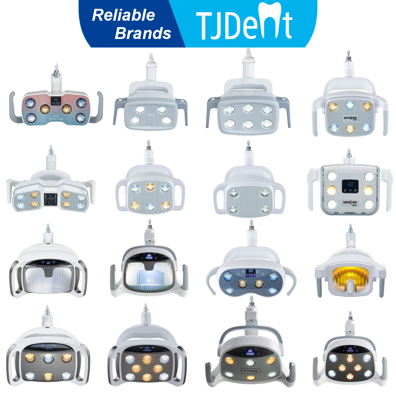 TJDent Dental LED Lights Oral  - Dental Chair Unit บทวิจารณ์และราคา