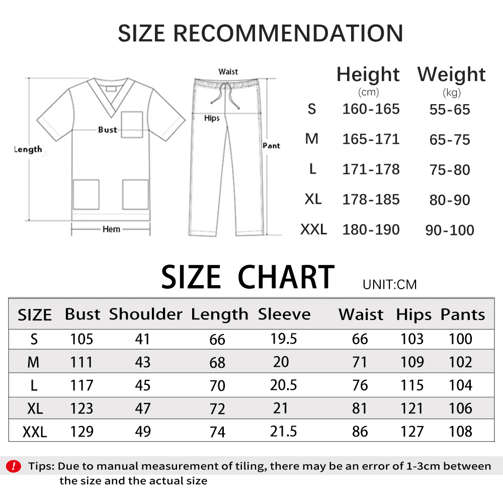 Surgical Uniforms Woman Scrub  - Medical Lab Uniform บทวิจารณ์และราคา