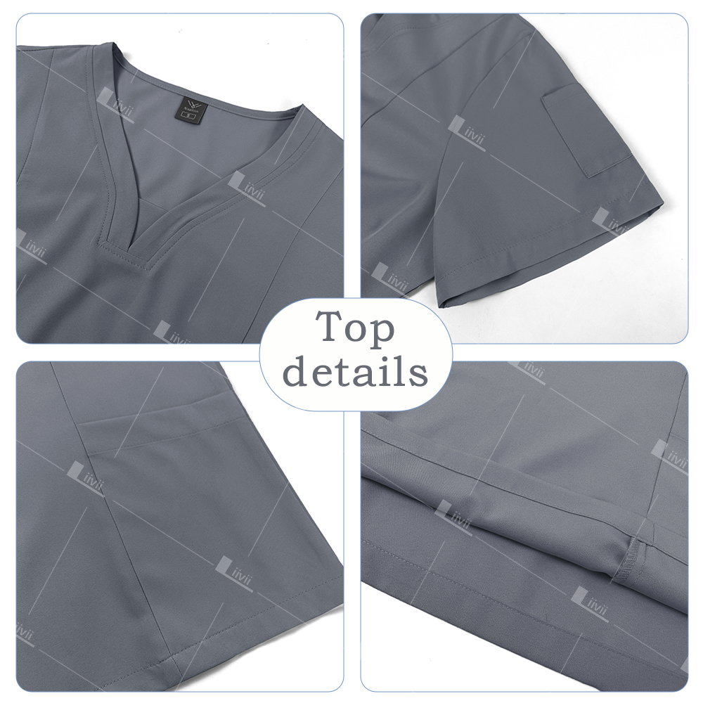 Surgical Uniforms Woman Scrub  - Medical Lab Uniform บทวิจารณ์และราคา