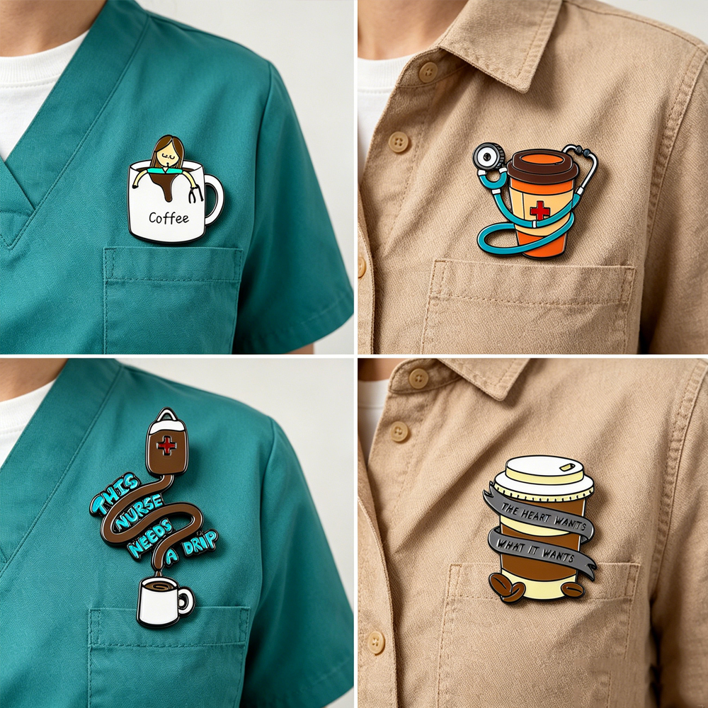 Medical Nurse Life Enamel Pin  - Medical Lab Gifts บทวิจารณ์และราคา