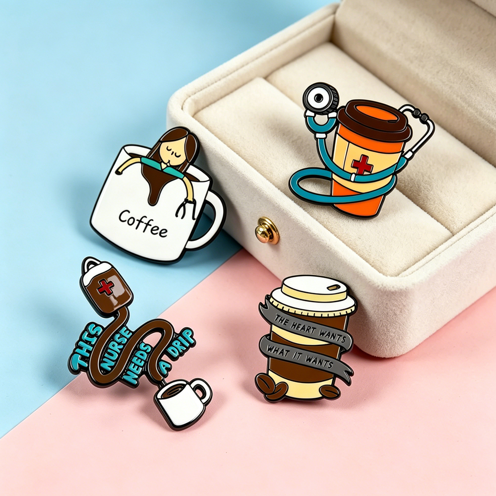 Medical Nurse Life Enamel Pin  - Medical Lab Gifts บทวิจารณ์และราคา
