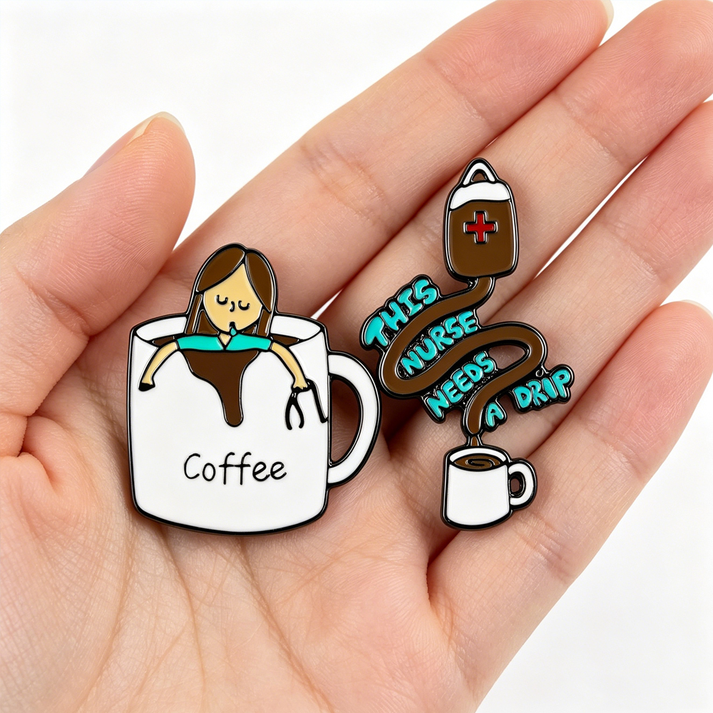 Medical Nurse Life Enamel Pin  - Medical Lab Gifts บทวิจารณ์และราคา