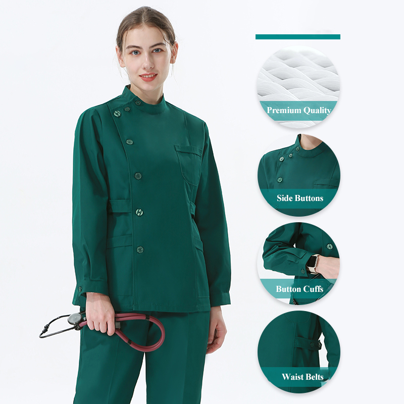 Traditonal Nurse Scrubs Set Me - Medical Lab Uniform บทวิจารณ์และราคา