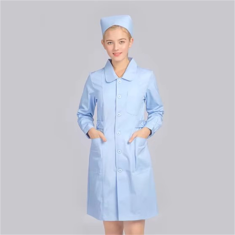 new pure cotton breathable whi - Medical Lab Uniform บทวิจารณ์และราคา