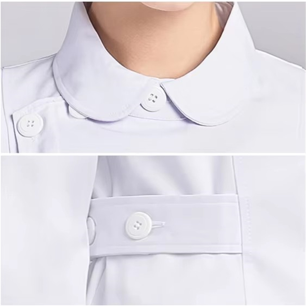 new pure cotton breathable whi - Medical Lab Uniform บทวิจารณ์และราคา