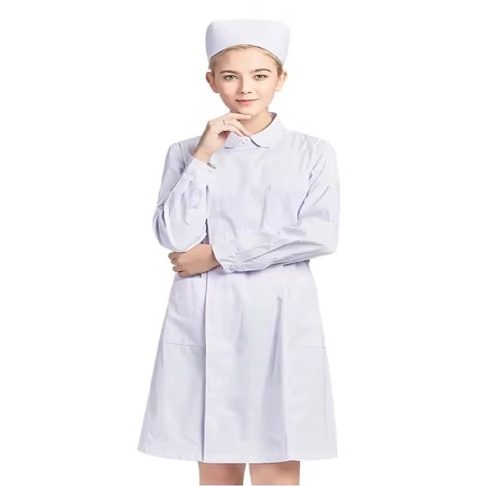 new pure cotton breathable whi - Medical Lab Uniform บทวิจารณ์และราคา