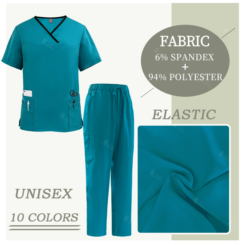 Surgical Uniforms Lab Workwear - Medical Lab Uniform บทวิจารณ์และราคา