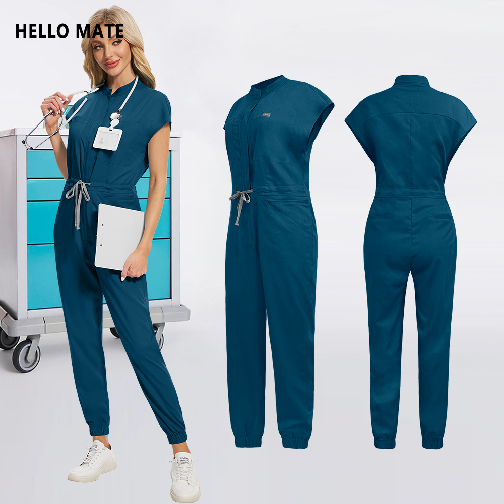 New Medical Scrub Wear for Wom - Medical Lab Uniform บทวิจารณ์และราคา