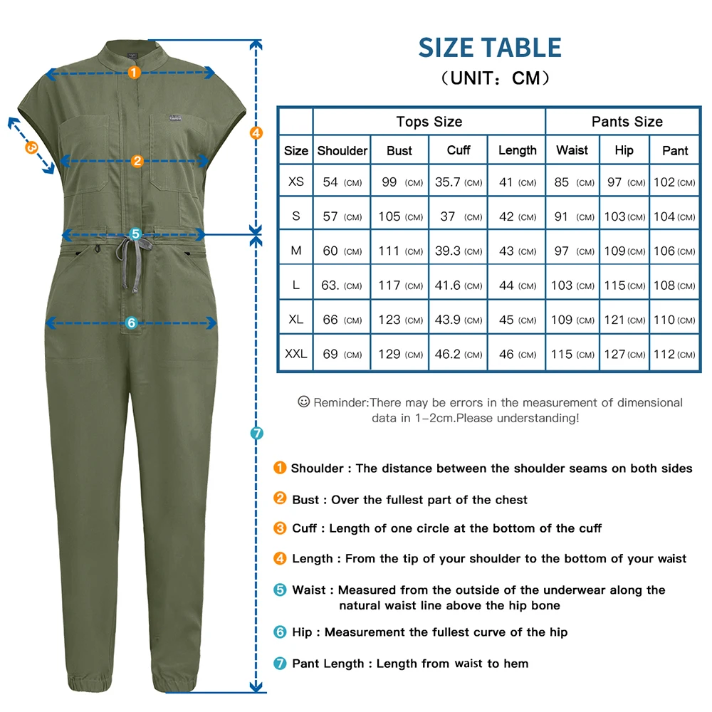 New Medical Scrub Wear for Wom - Medical Lab Uniform บทวิจารณ์และราคา