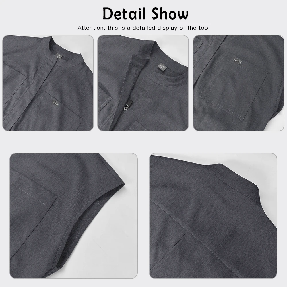 New Medical Scrub Wear for Wom - Medical Lab Uniform บทวิจารณ์และราคา
