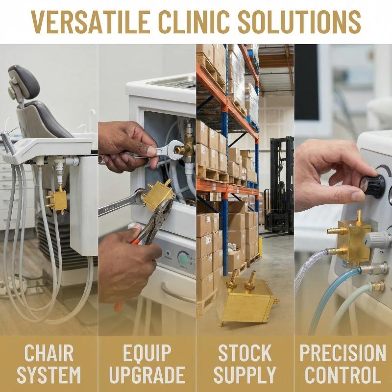 Hexagonal Air Water Valve for  - Dental Chair Unit บทวิจารณ์และราคา