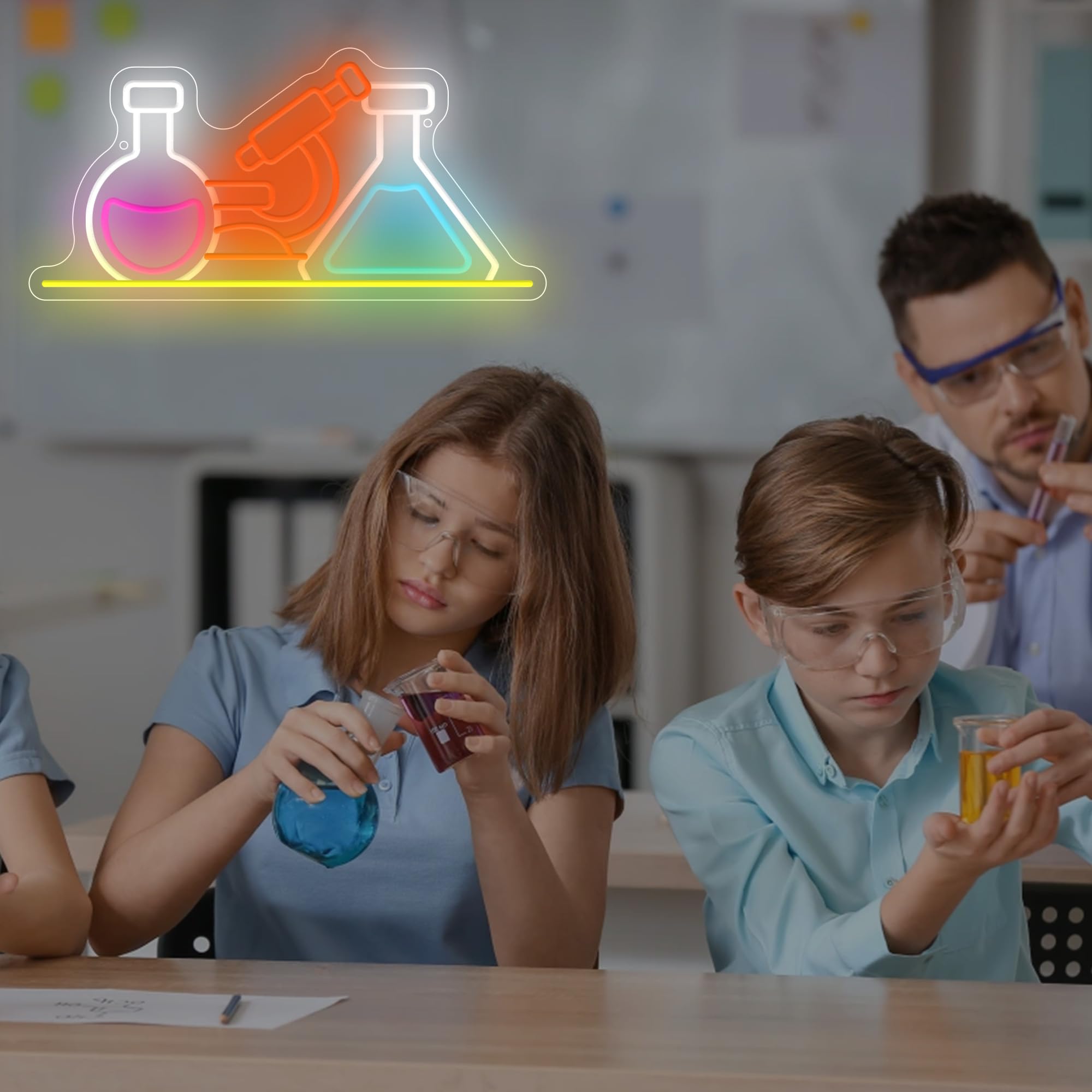 Science Laboratory Neon for Ch - Medical Lab Gifts บทวิจารณ์และราคา