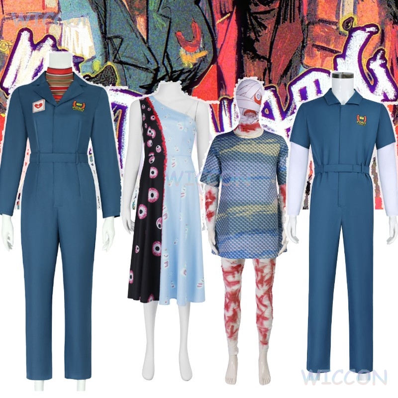 [YiNuo Store]Anya Cosplay Cost - Medical Lab Uniform บทวิจารณ์และราคา