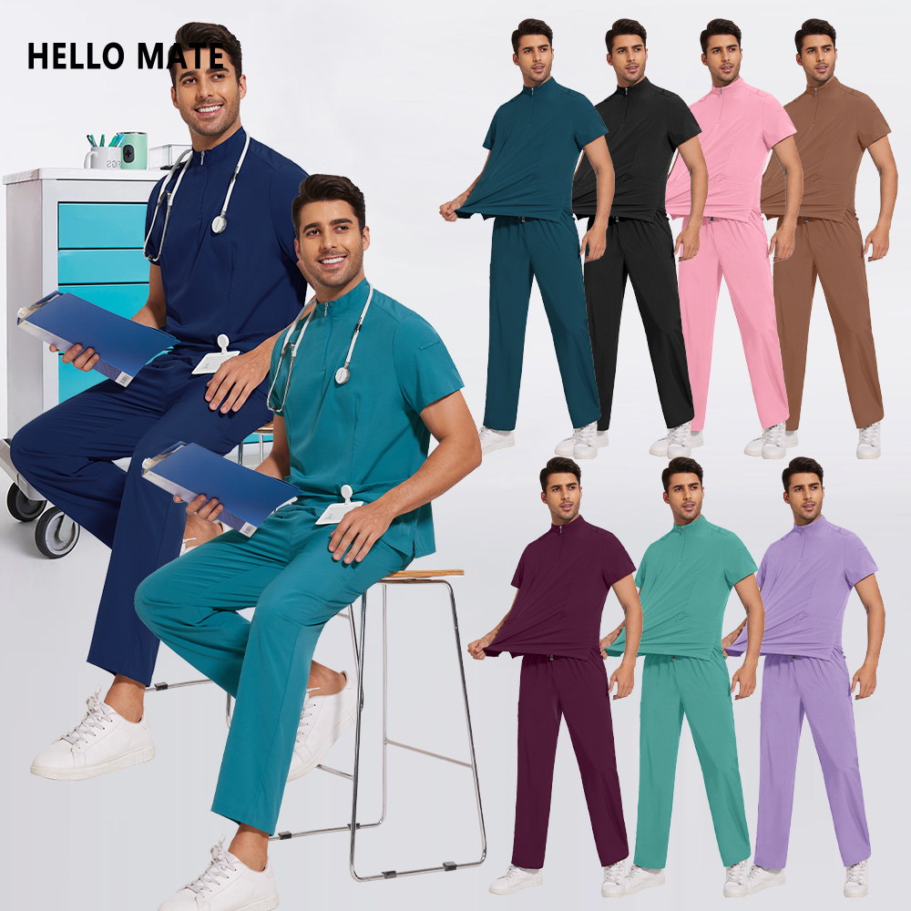 Unisex Straight Pants Suit Hos - Medical Lab Uniform บทวิจารณ์และราคา