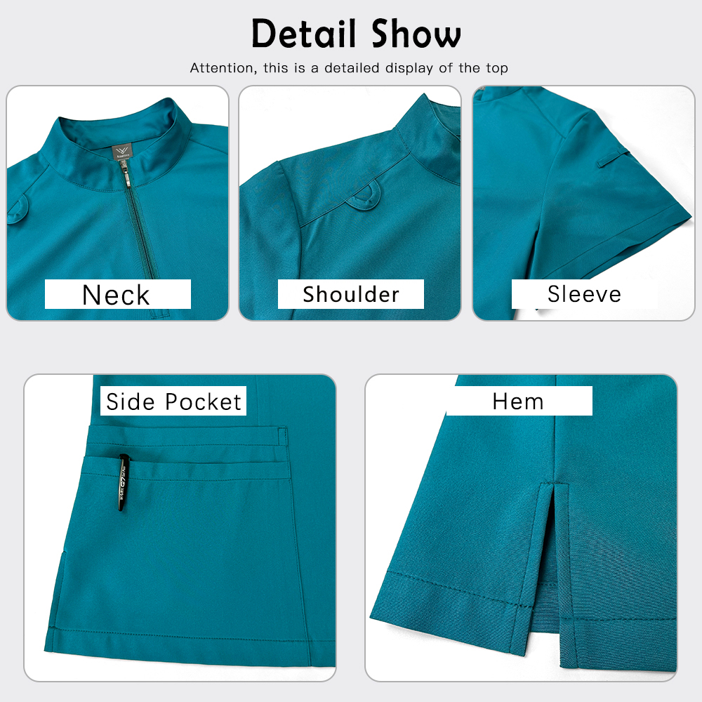 Unisex Straight Pants Suit Hos - Medical Lab Uniform บทวิจารณ์และราคา