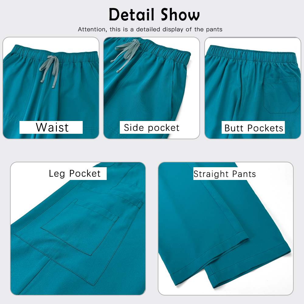 Unisex Straight Pants Suit Hos - Medical Lab Uniform บทวิจารณ์และราคา