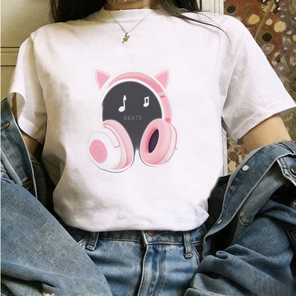 T-Shirt Woman Microscope Scien - Medical Lab Design บทวิจารณ์และราคา