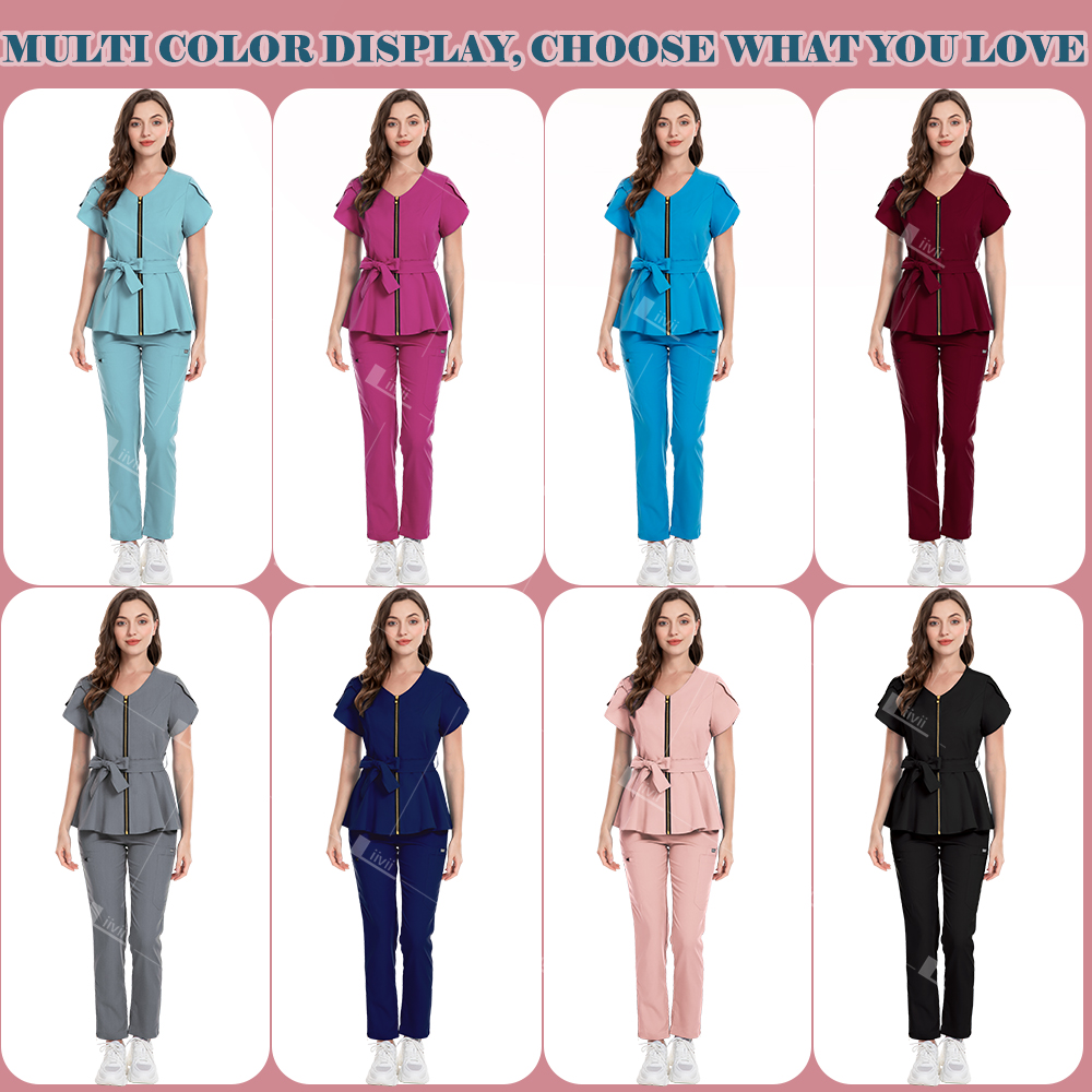 Elegant Beauty Salon Uniform F - Medical Lab Uniform บทวิจารณ์และราคา