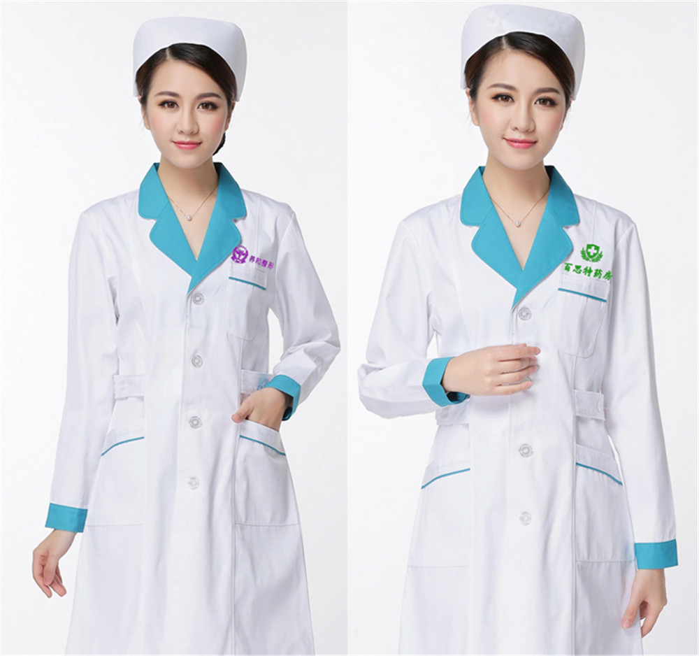Nurse Uniform Hospital lab coa - Medical Lab Design บทวิจารณ์และราคา