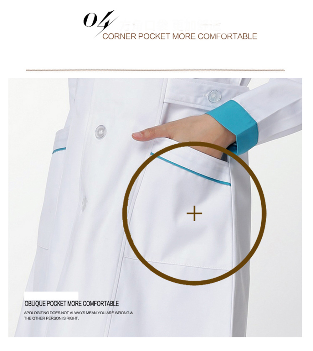 Nurse Uniform Hospital lab coa - Medical Lab Design บทวิจารณ์และราคา
