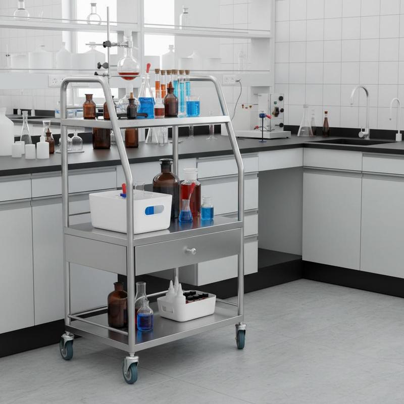 Medical Trolley 23.6x15.7x33.4 - Medical Lab Design บทวิจารณ์และราคา